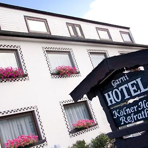 Hotel Kolner Hof Refrath Bergisch Gladbach Exterior photo