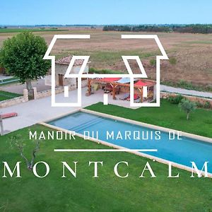 Manoir Du Marquis De Montcalm Bed & Breakfast Vestric-et-Candiac Exterior photo
